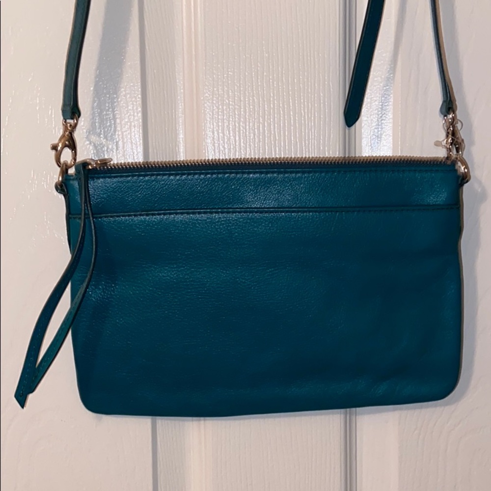 Fossil turquoise crossbody (never been worn)